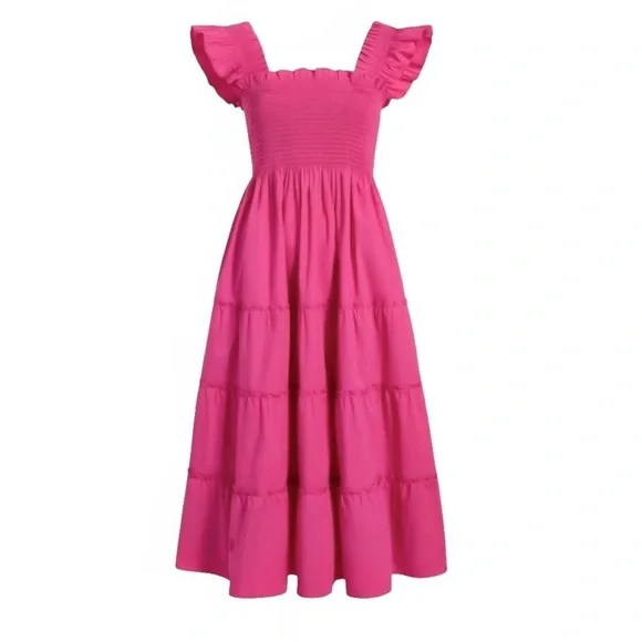 Hill House Ellie Nap Dress. Bougainvillea. XS. NWT. - Picture 2 of 4